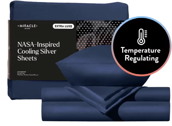 Miracle Sheets King size set in navy